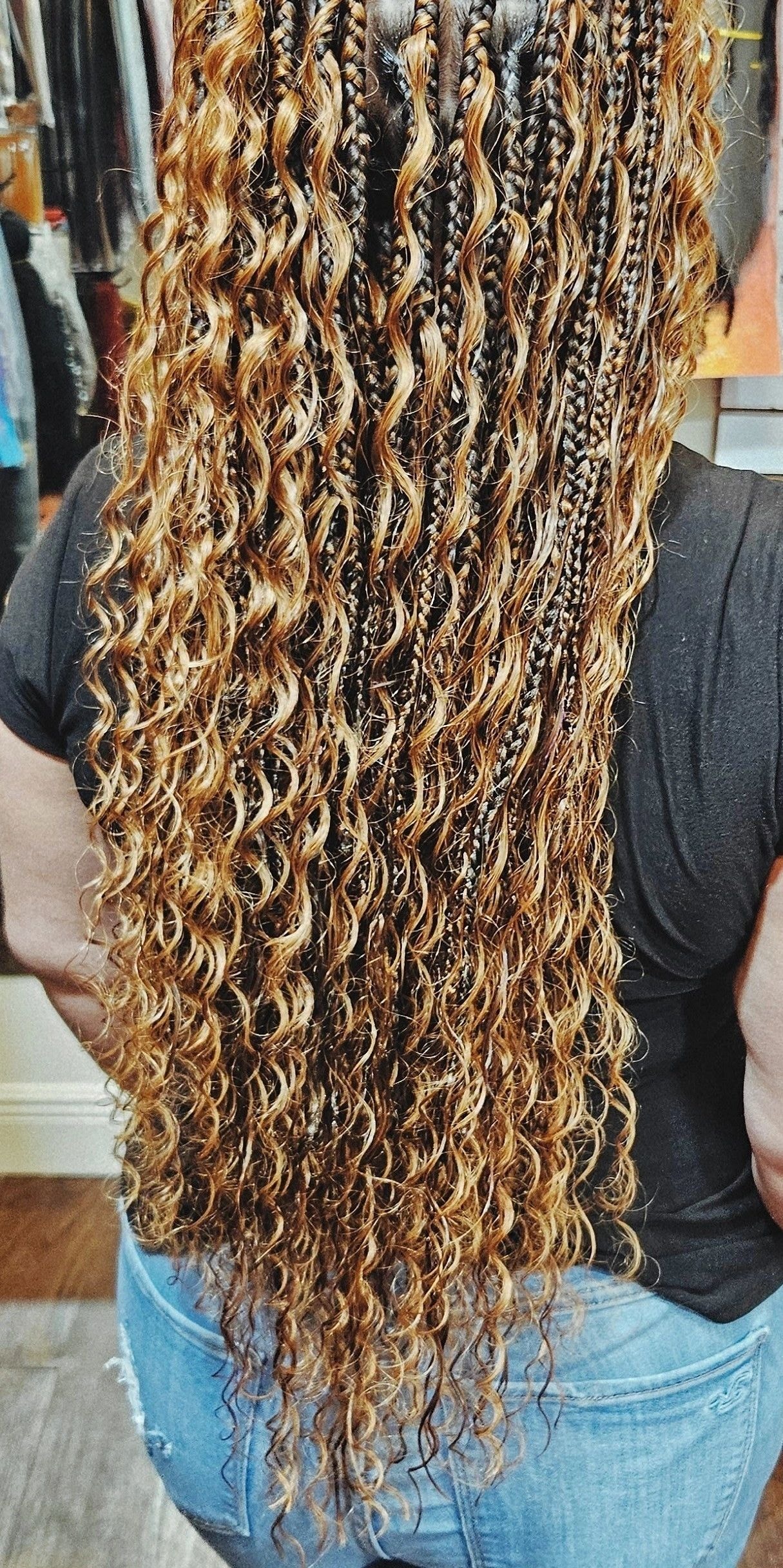 Braiding style 7