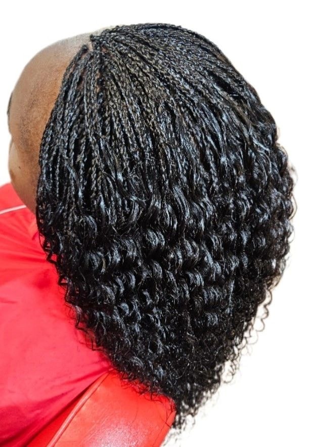 Braiding style 18