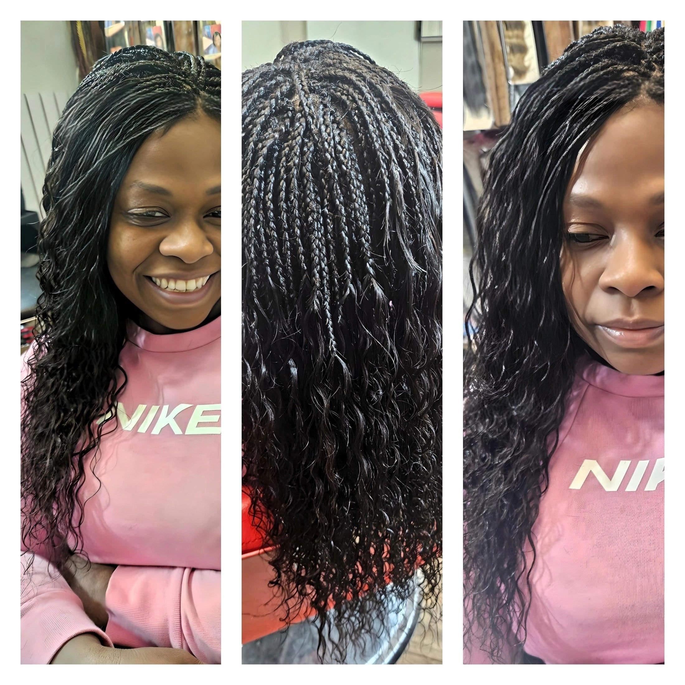 Braiding style 9